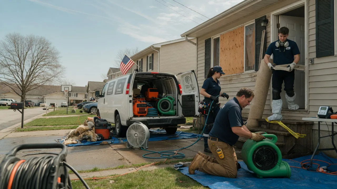 Water Damage Restoration in Oliveburg, PA near me